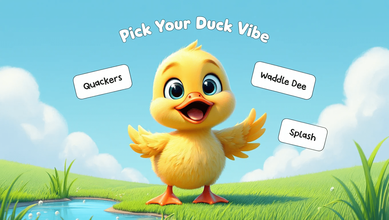 Quack Up! 69 Great Duck Names You'll Love