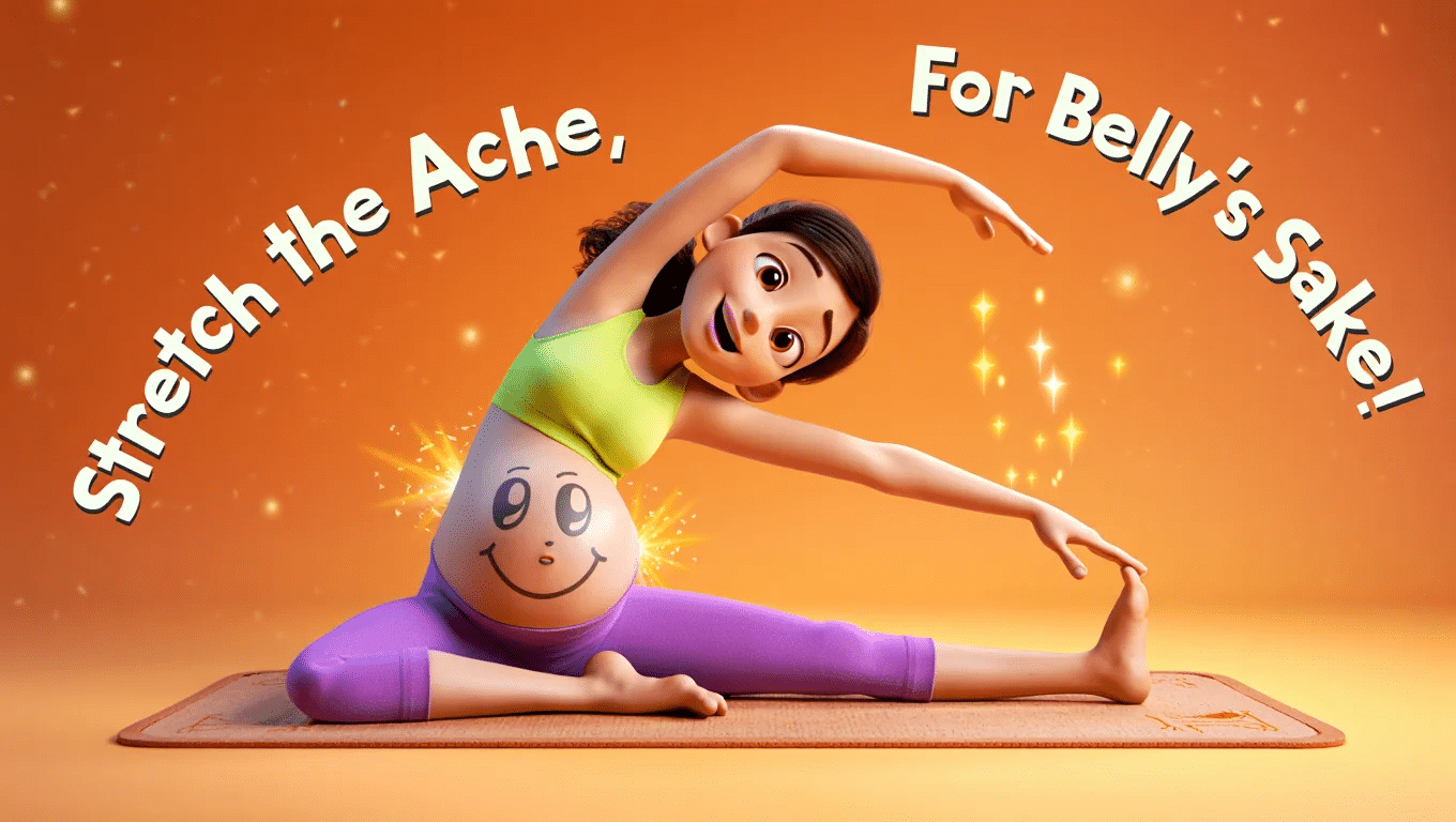 Stretch & Smile: Easing Rib Pain the Pregnancy-Safe Way