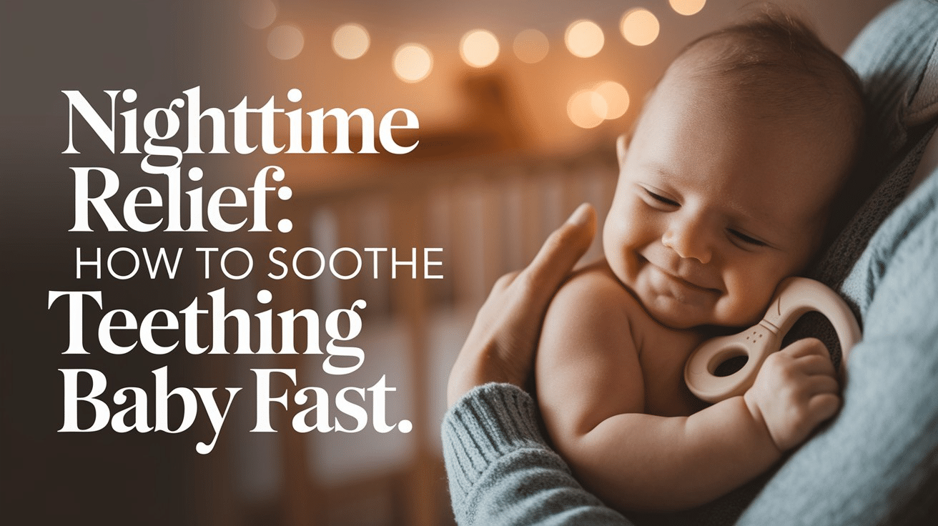 Teething Pain? How to Soothe Baby for Better Sleep