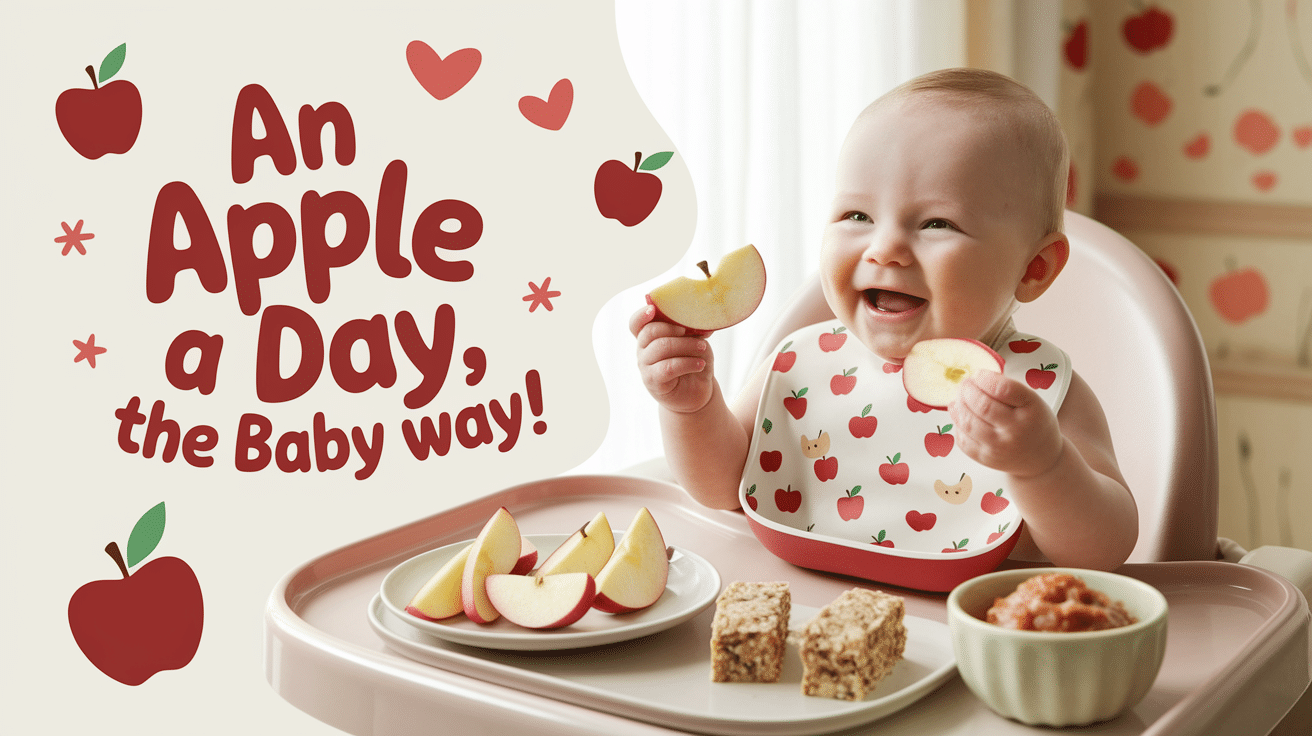 Tiny Hands, Tasty Apples: A Baby-Led Weaning Guide