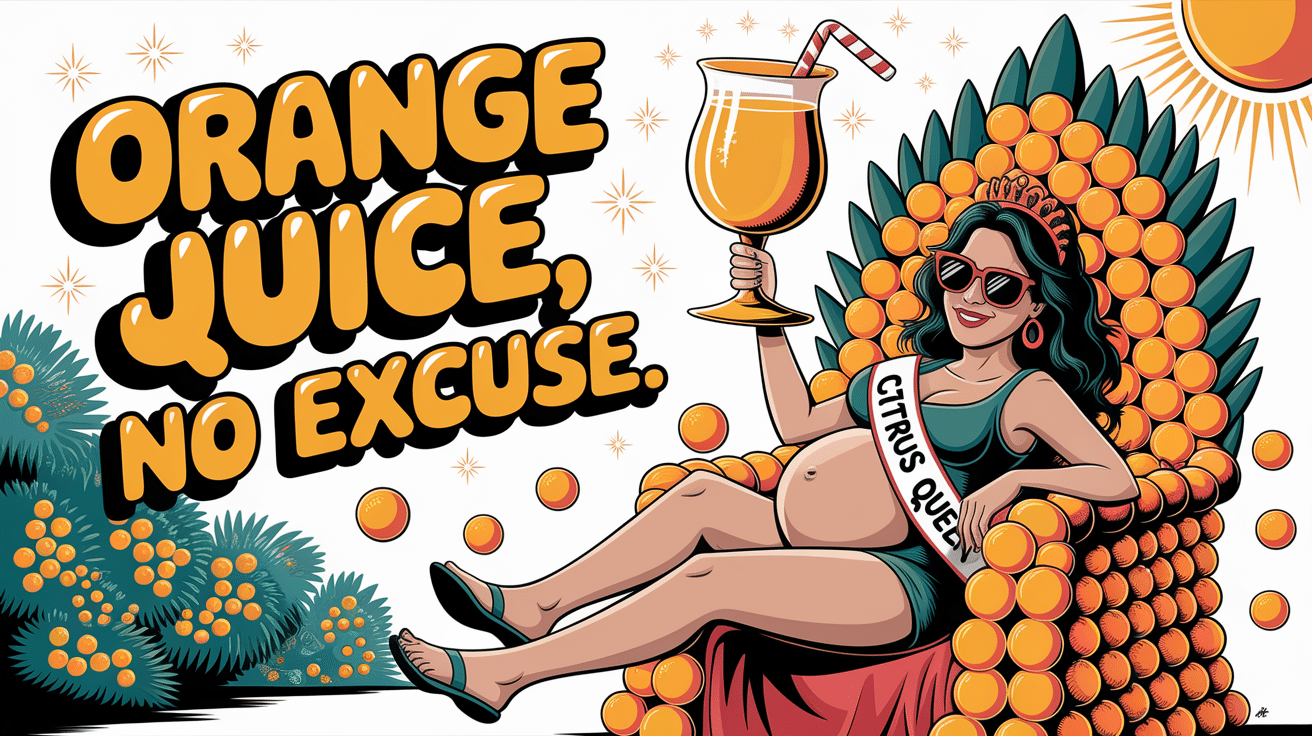 Why You're Downing Orange Juice During Pregnancy?