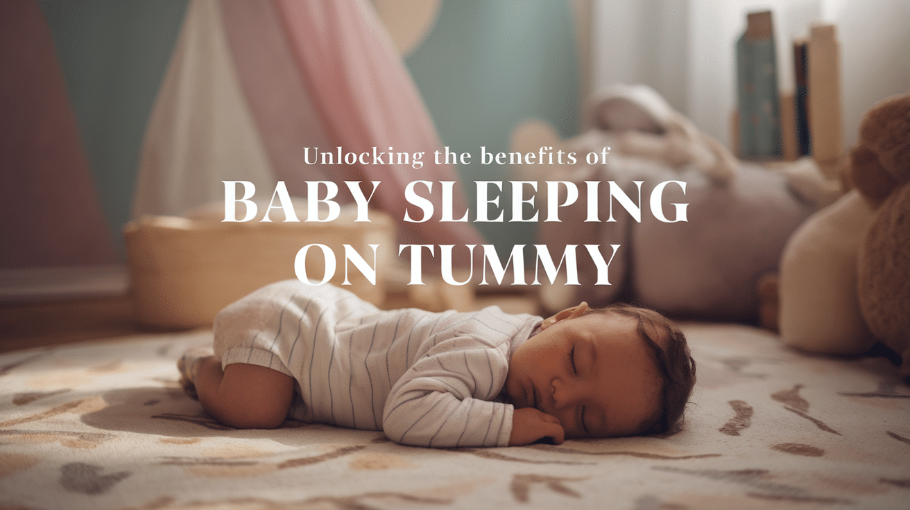 benefits of baby sleeping on tummy