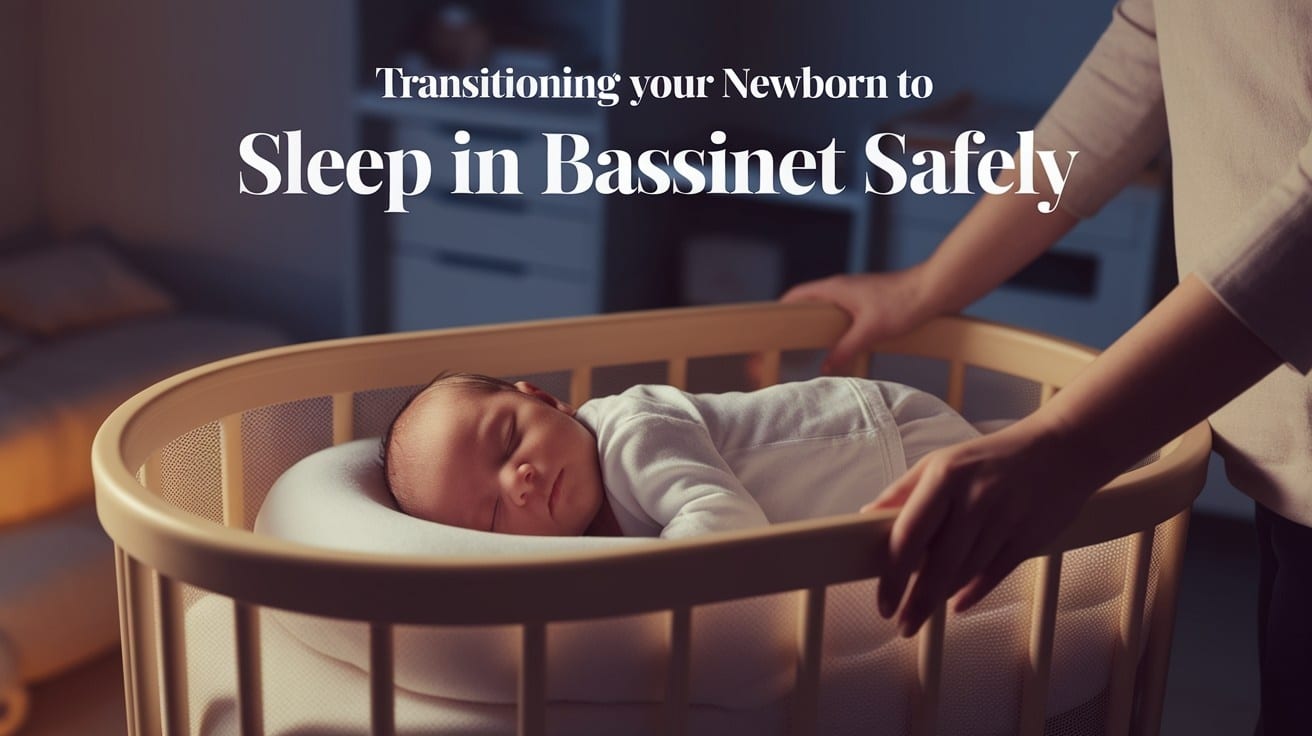 how to get newborn to sleep in bassinet
