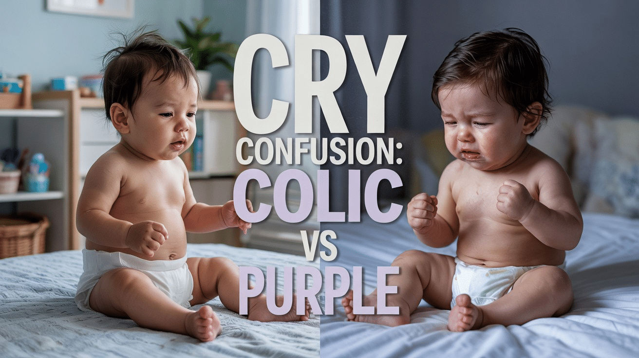 purple crying vs colic