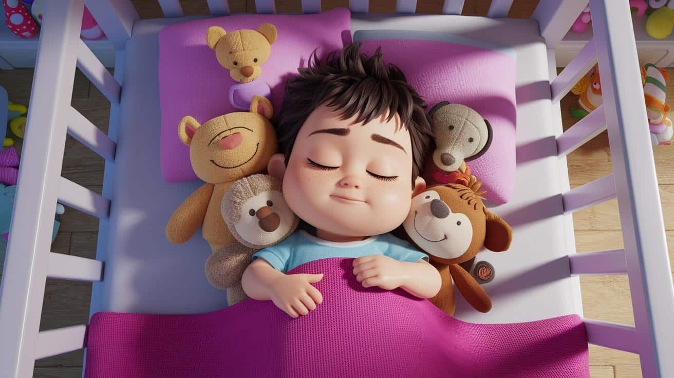 Sleeping_with_Head_on_Stuffed_Animals_or_Blankets