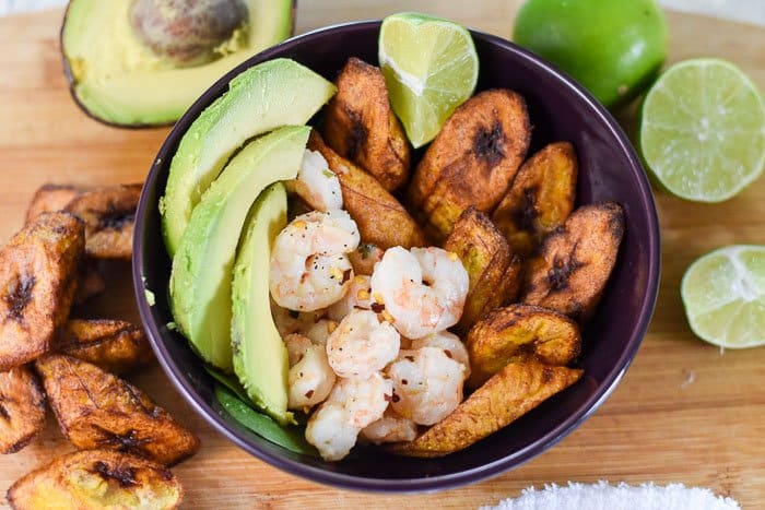 Spicy Sweet Shrimp and Plantain