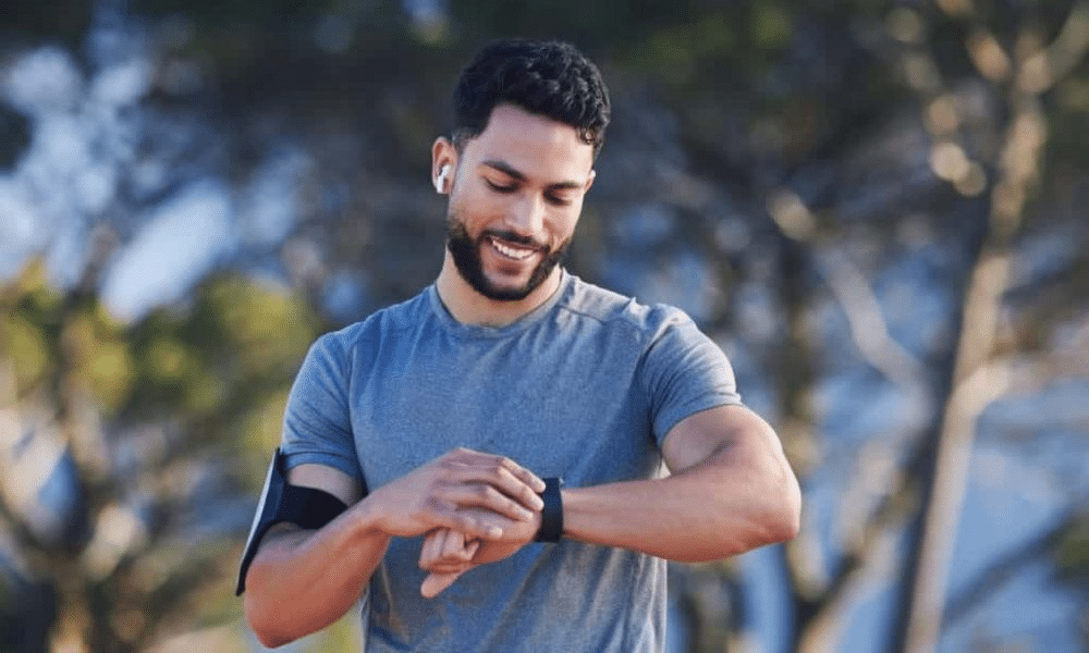 young and healthy man