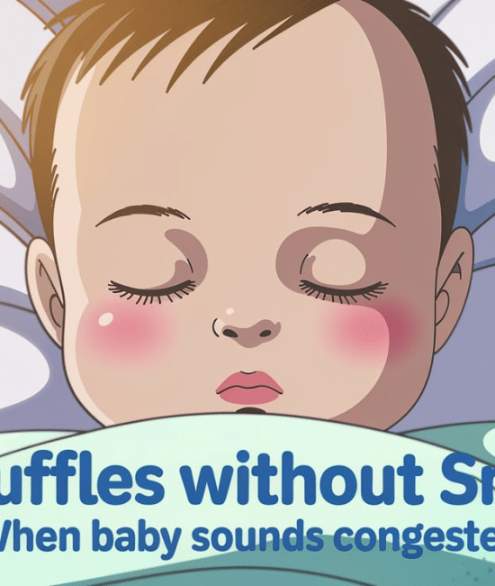 aby sounds congested but no mucus in nose