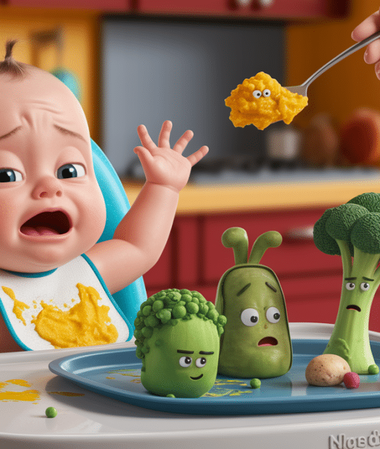 baby was eating solids now refuses