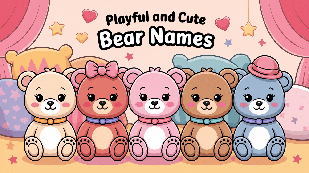 cute bear names