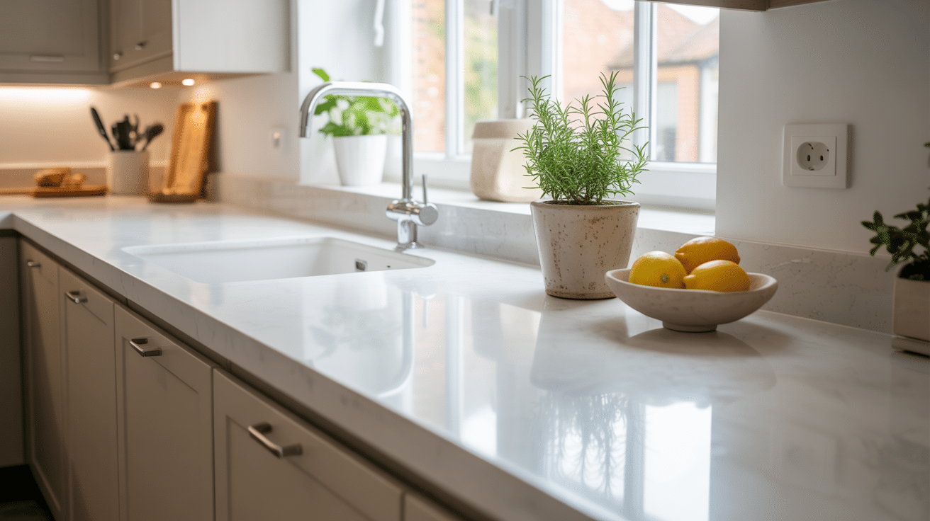 Why Corian Is Ideal for Integrated Sinks and Splashbacks in Hertfordshire Homes