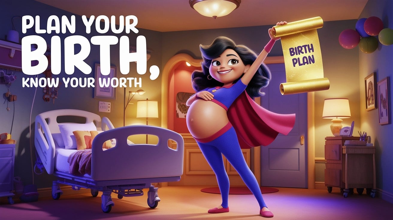 natural birth plan template