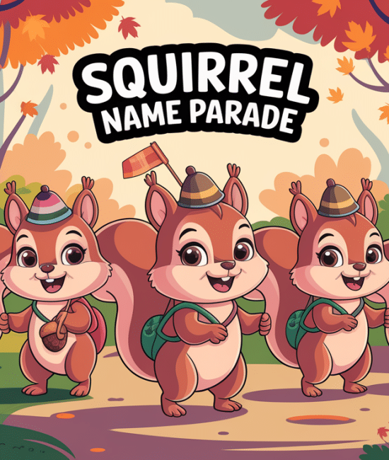 squirrel names