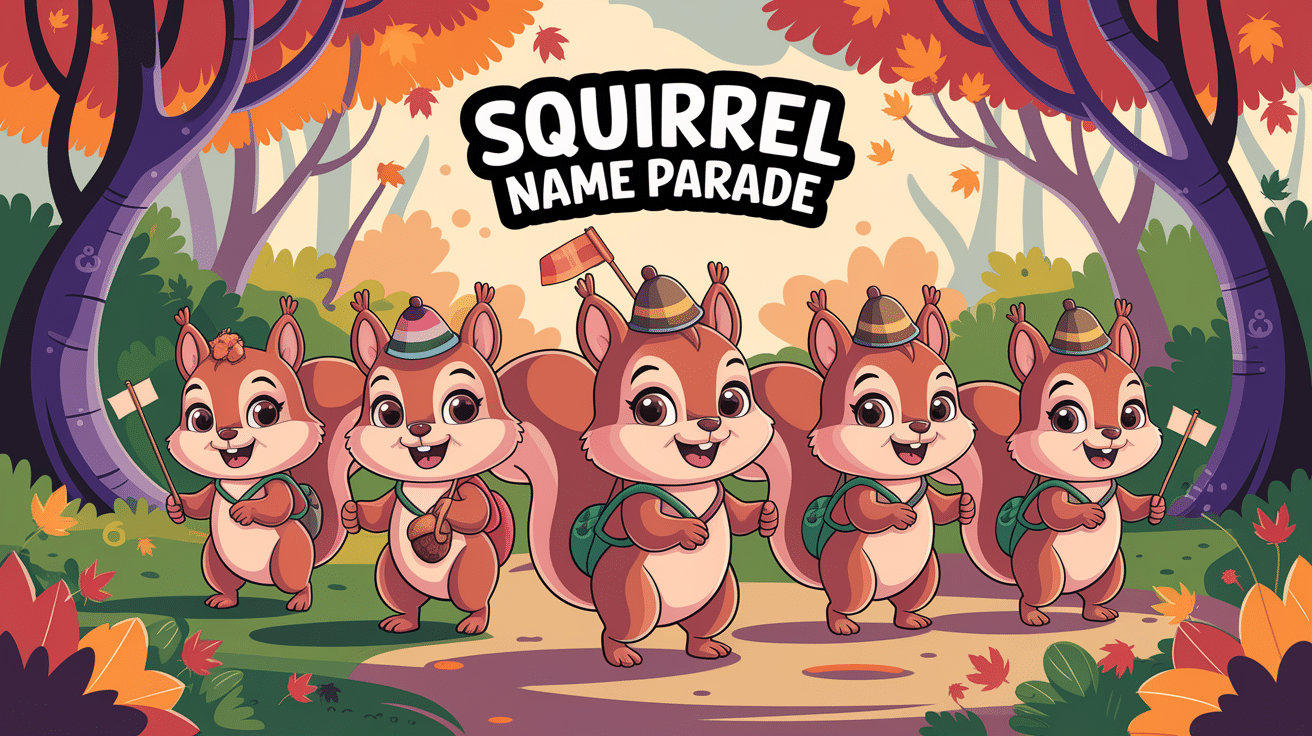 squirrel names