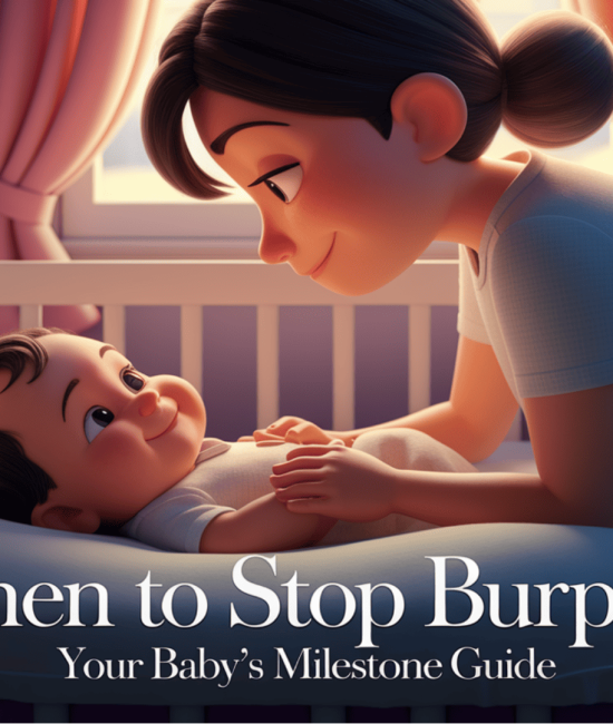 when do you stop burping a baby
