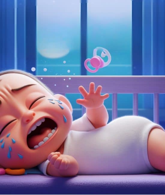 why do babies cry in their sleep