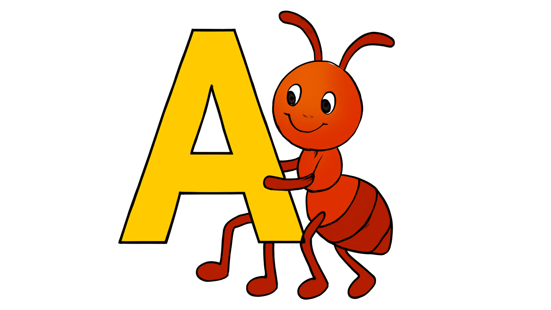 Ant_Letter_A_Template