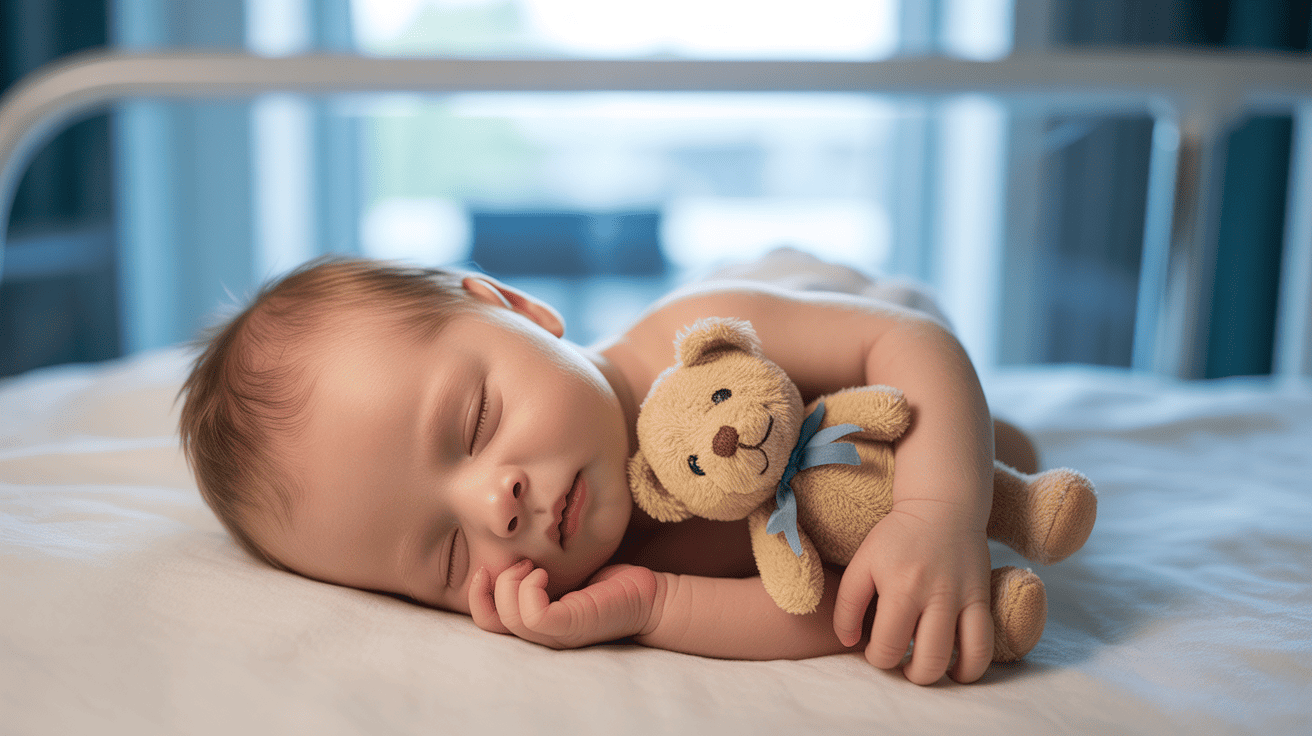Baby_with_Hospital_Teddy_Bear