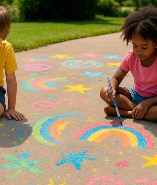 Easy DIY Sidewalk Chalk Paint: Summer Magic in Minutes