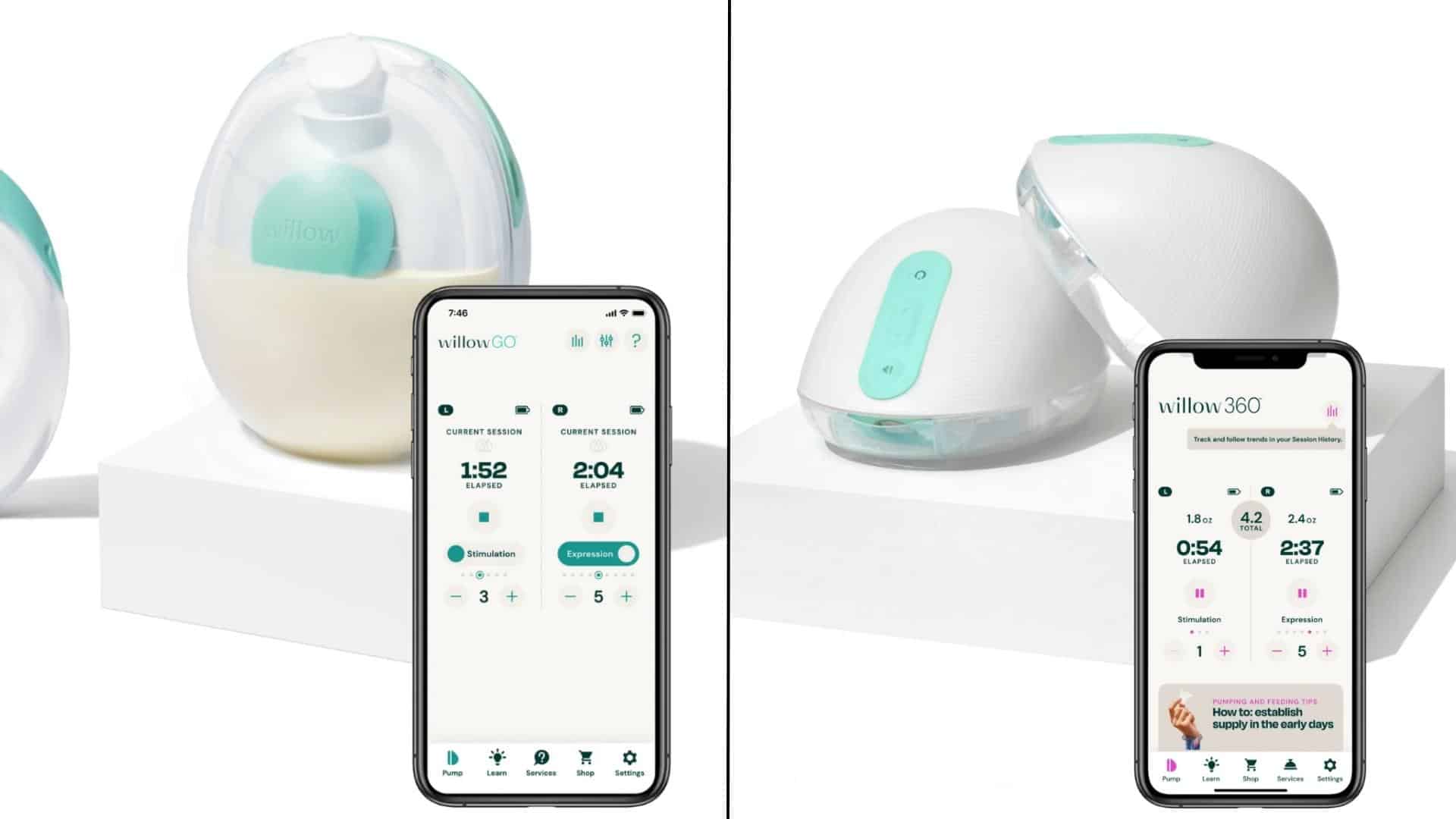 Feature_Comparison_Between_Willow_Go_and_Willow_30