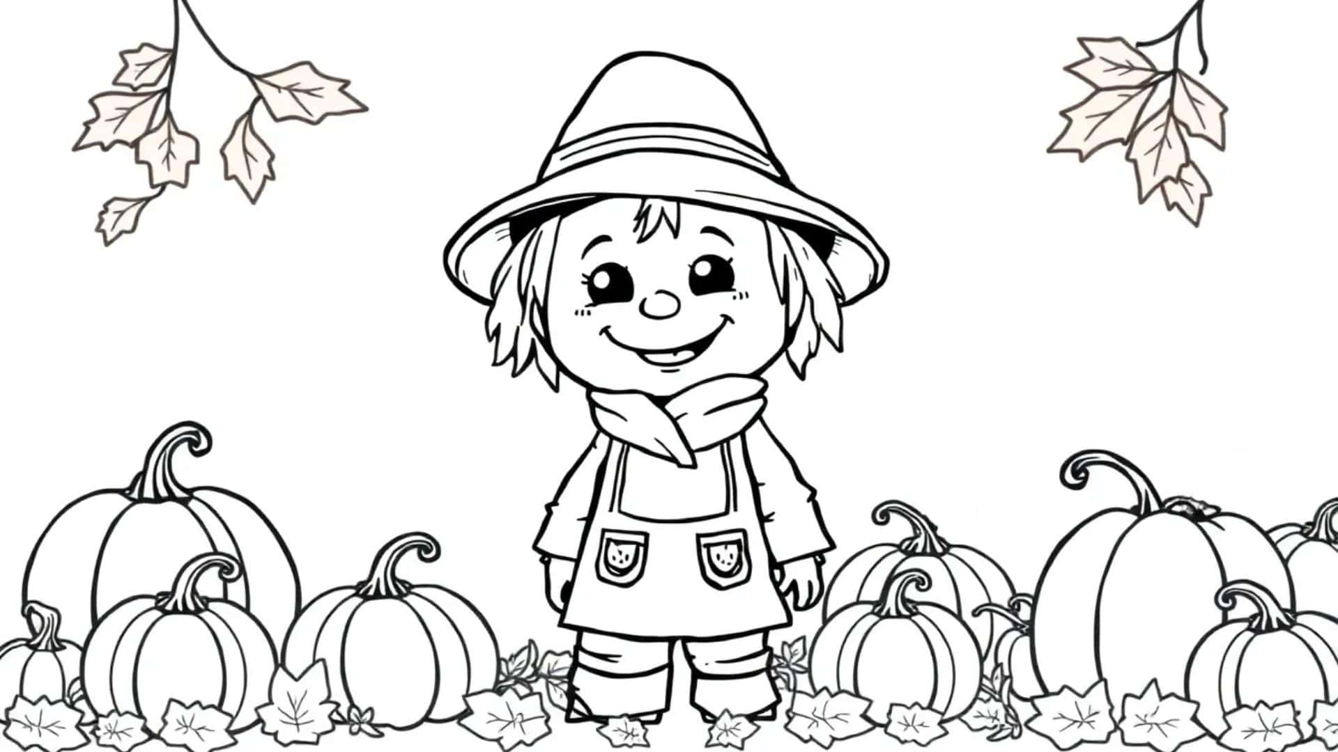 Happy_Girl_in_a_Pumpkin_Patch