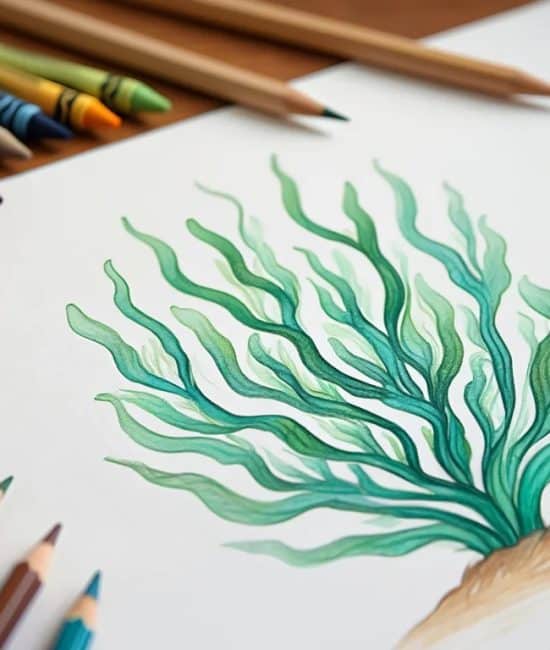 How to Draw Seaweed: Easy Step-by-Step Guide for Kids
