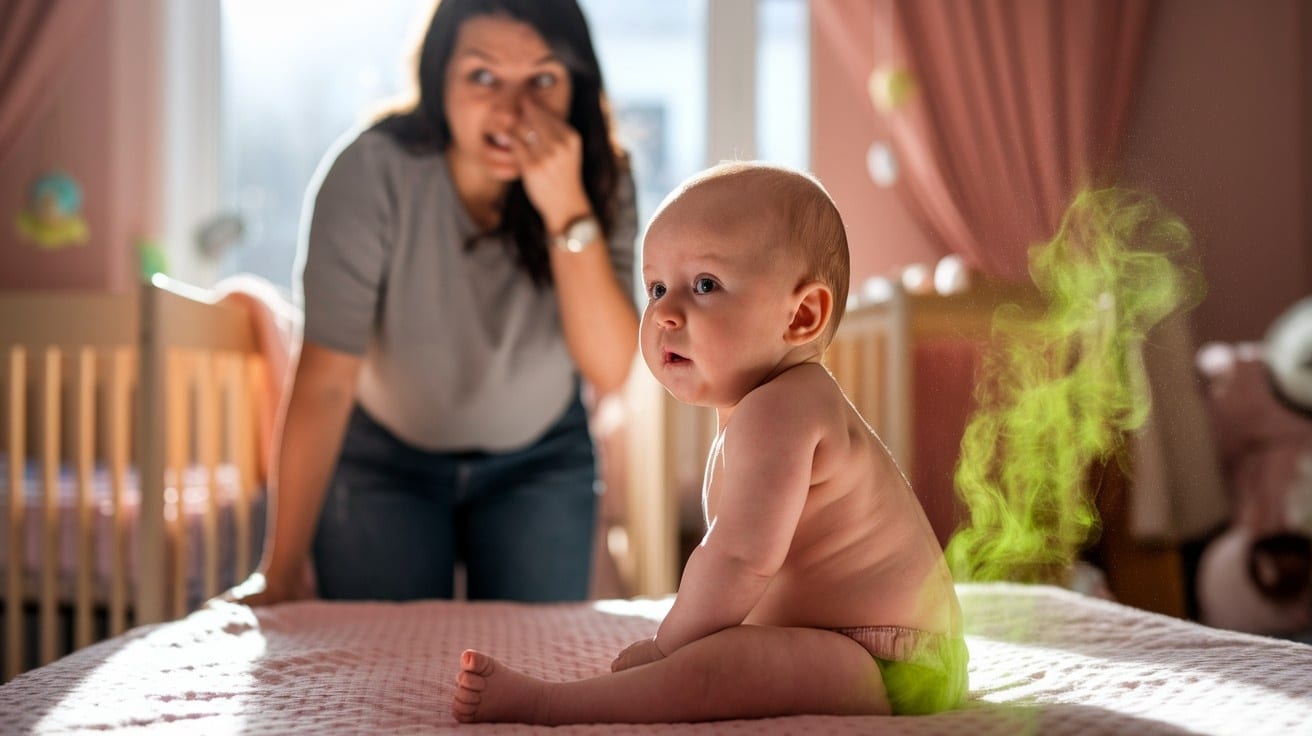 Learning Why a Breastfed Baby Fart Smells Like Rotten Eggs!