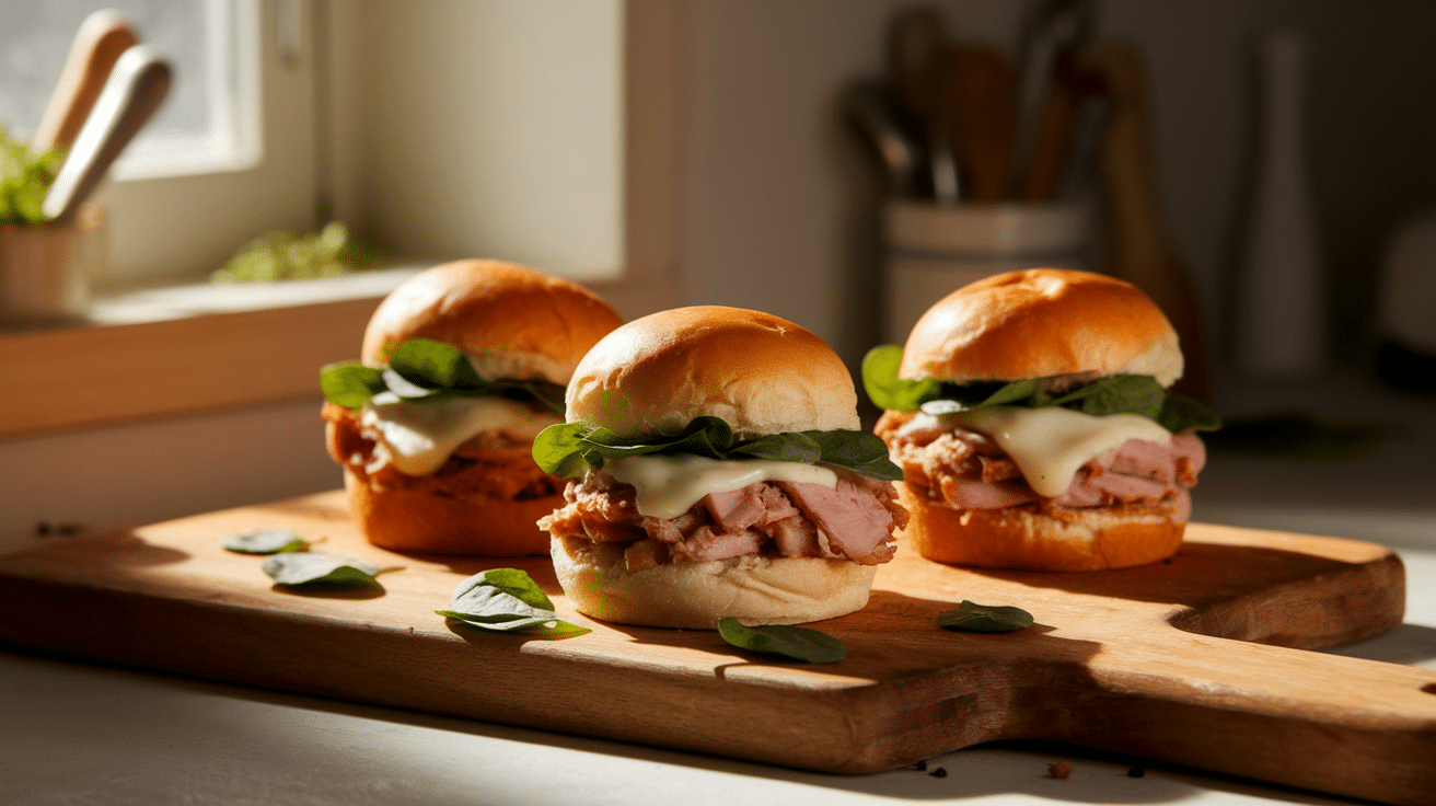 Mini_Turkey_Sliders_with_Cheese_and_Spinach