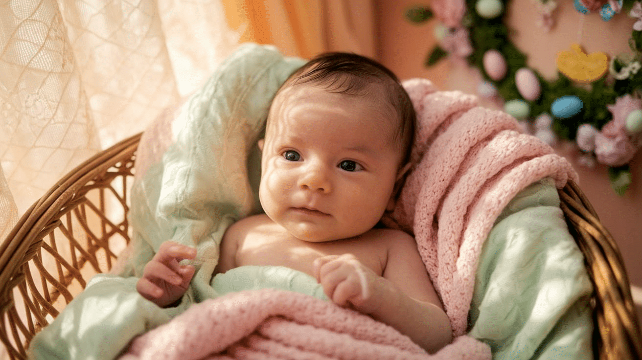 Nestled_in_a_Basket_with_Pastel_Blankets