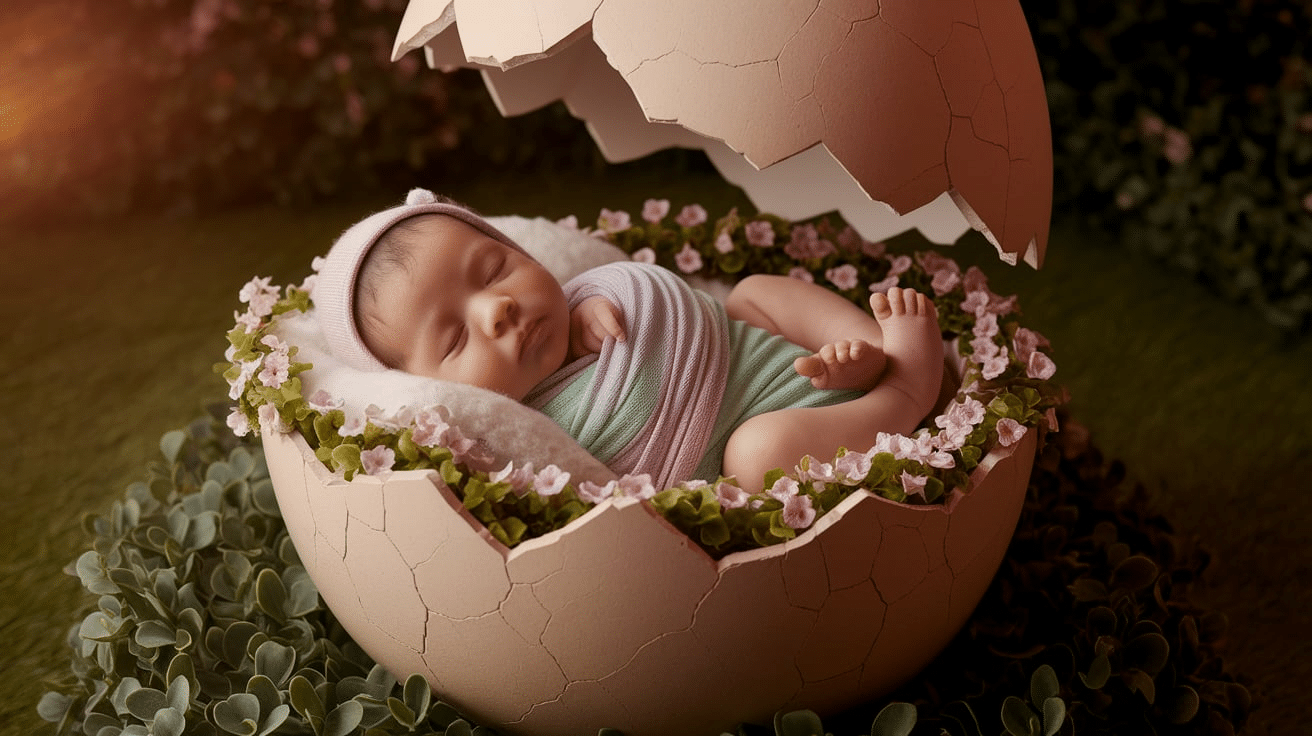 Resting_Inside_a_Giant_Cracked_Egg_Prop