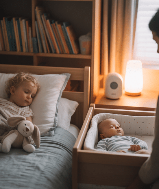Room for Two: Toddler and Baby Sharing the Room