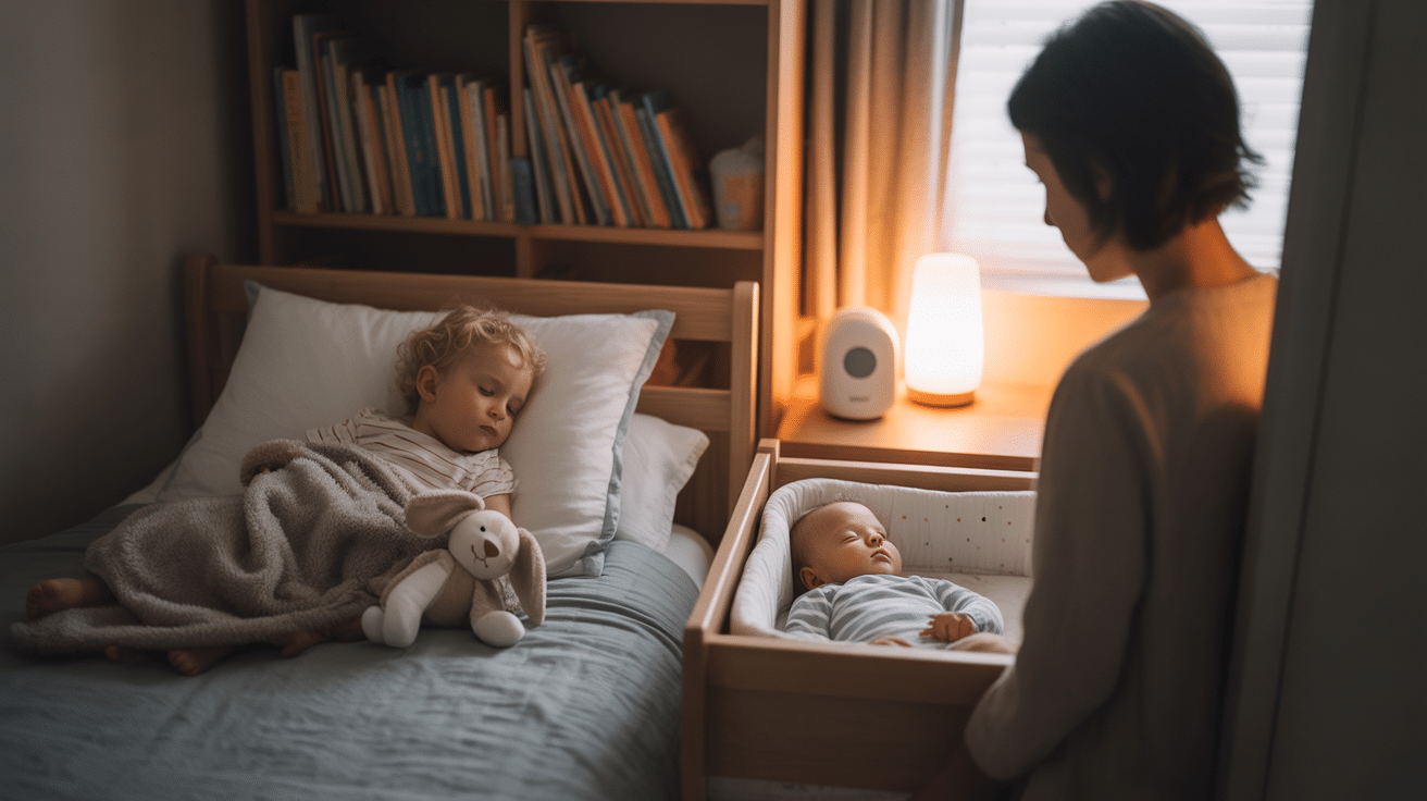 Room for Two: Toddler and Baby Sharing the Room