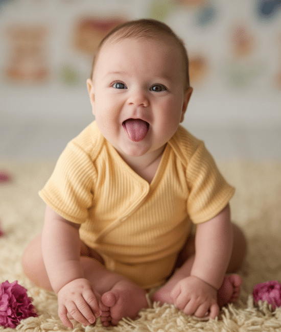 Why Babies Stick Their Tongue In and Out Repeatedly