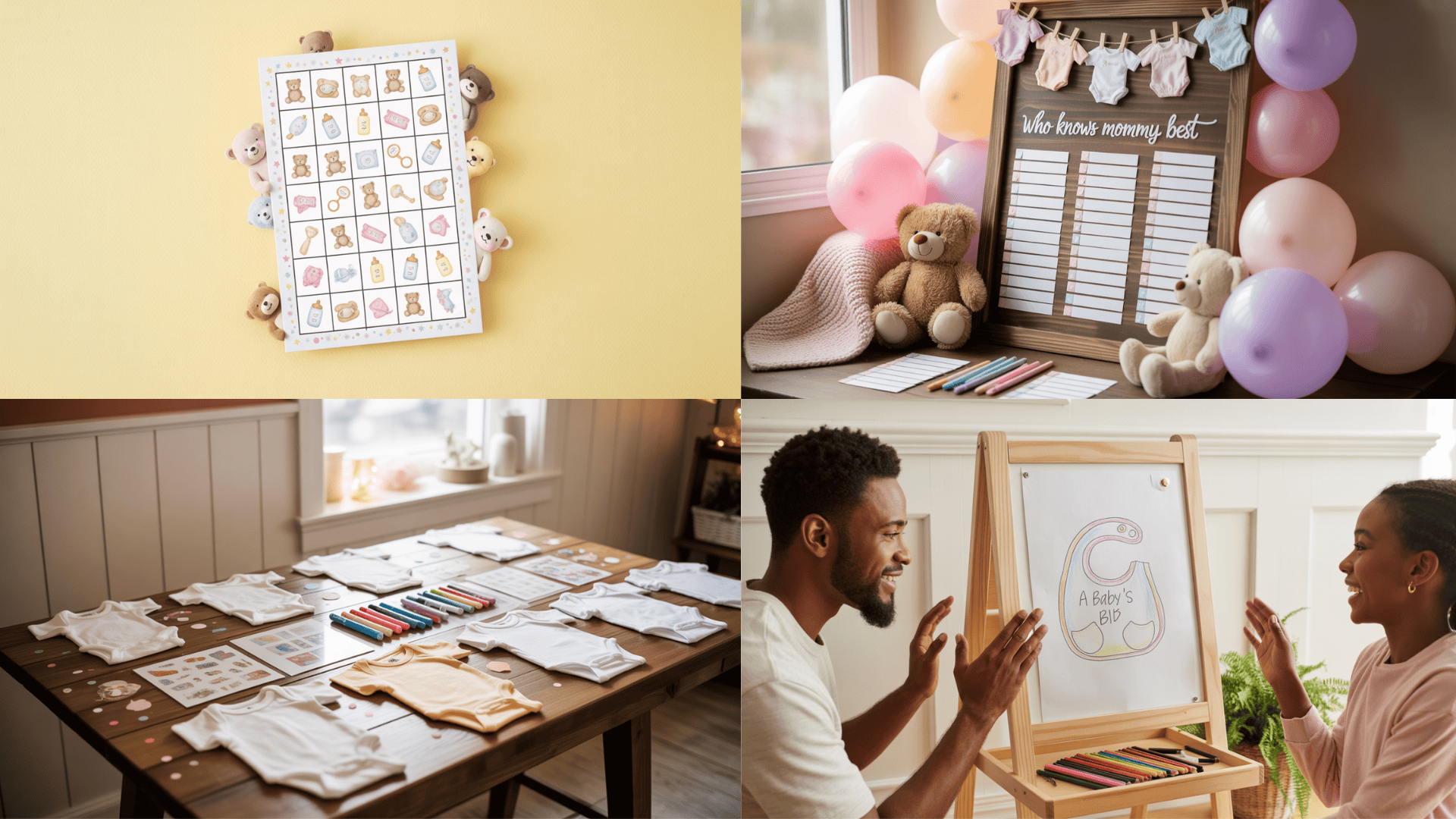 baby shower activities