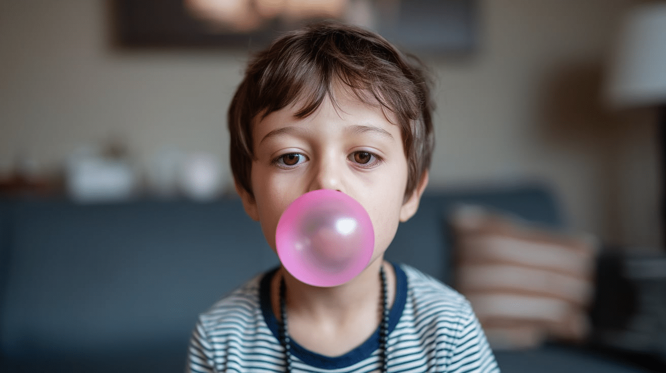 when can kids have gum