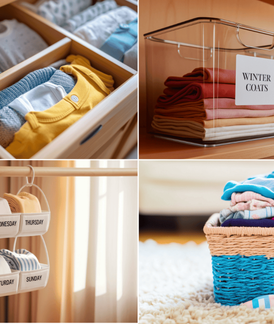 17 Smart Ways to Tame Your Baby Clothes Chaos