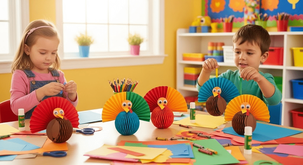 3D_Construction_Paper_Turkeys