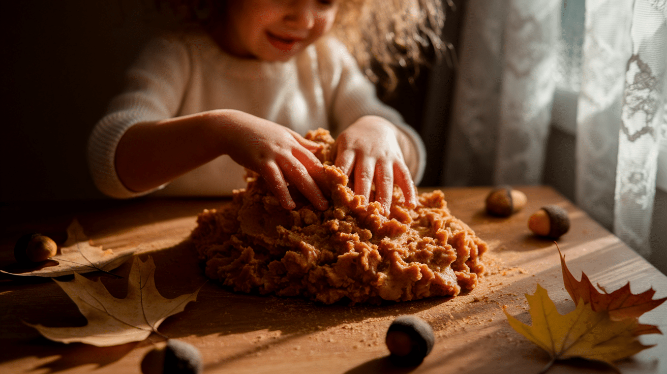 Autumn_Cloud_Dough_Play_with_Cinnamon_and_Brown_Sugar