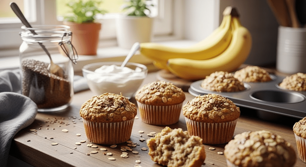 Banana_Oat_Muffins_with_Flaxseed