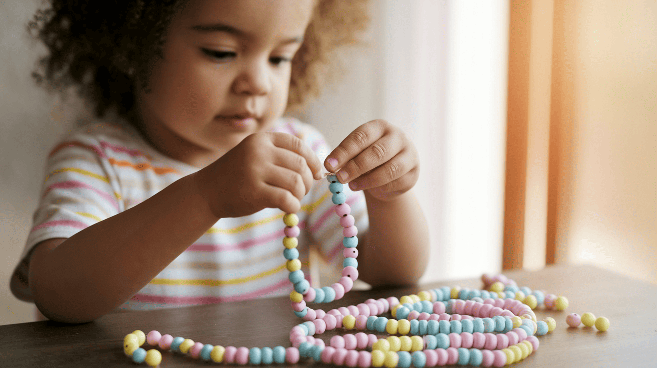 Bead-Threading_Easter_Bracelets