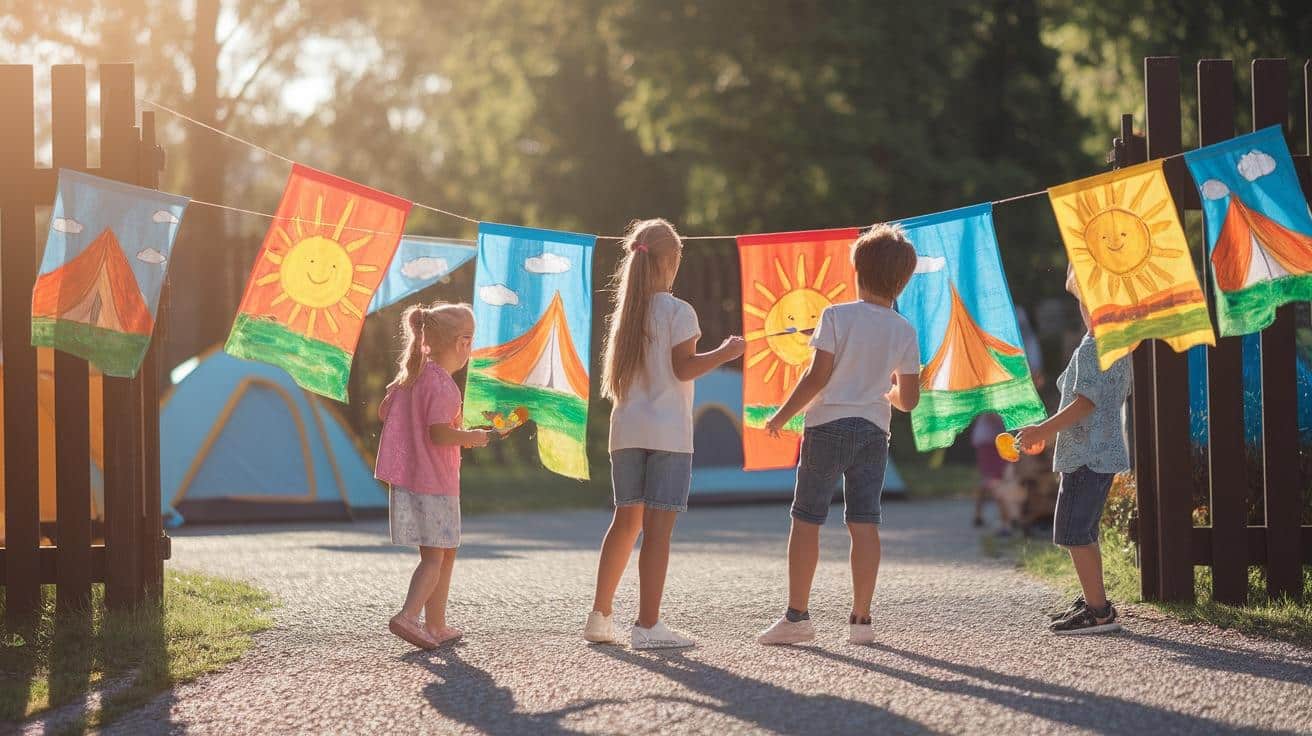 Camping_Flag_Painting