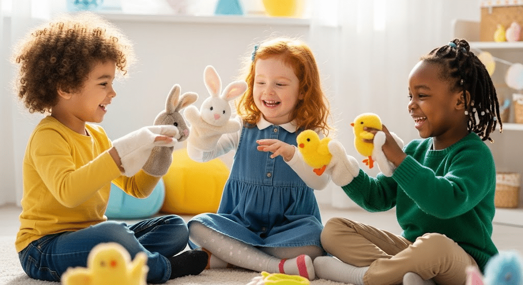 Chick__Bunny_Story_Retelling_with_Puppets