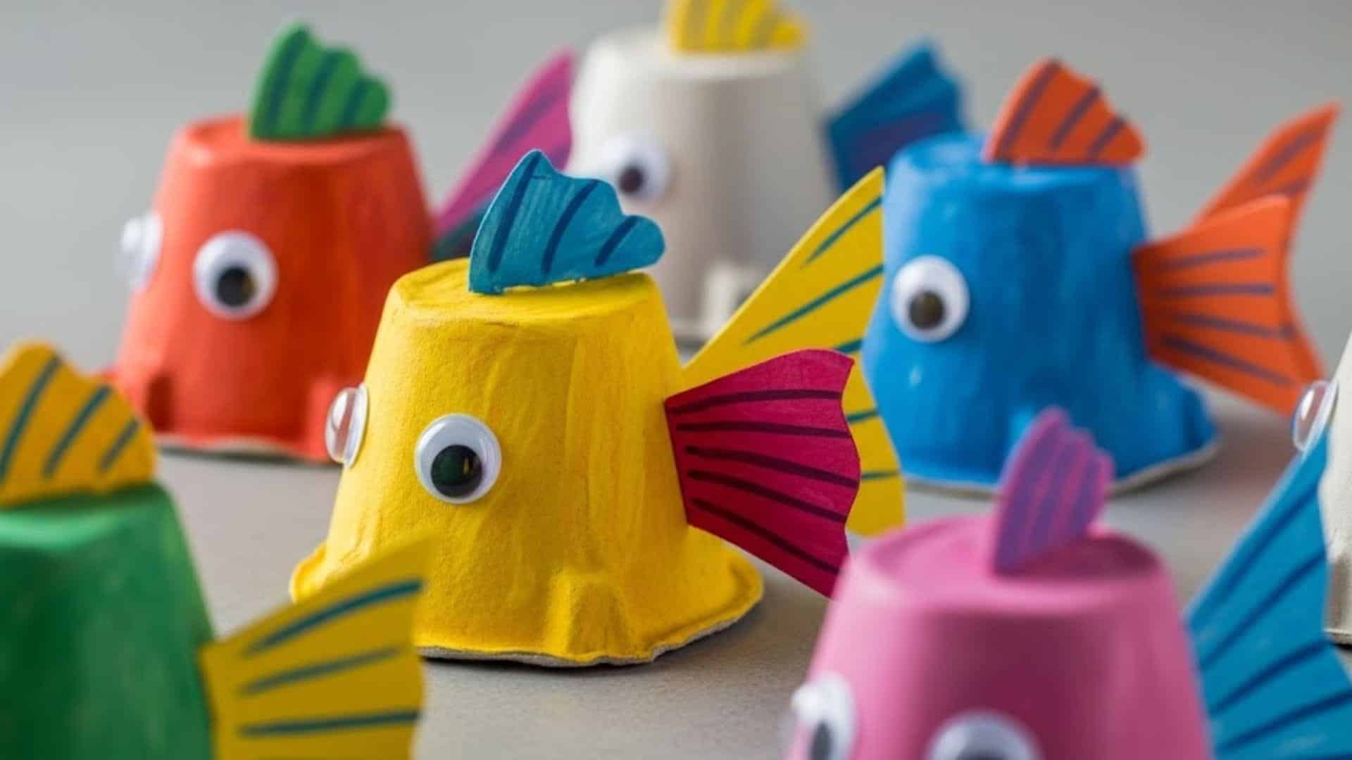 Egg_Carton_Painted_Fish