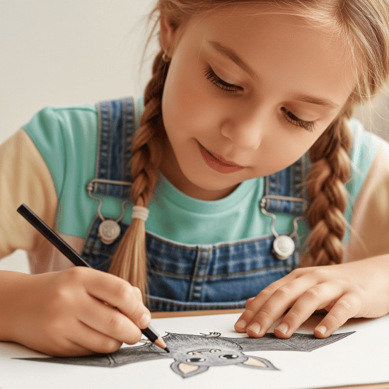 How to Draw a Bat for Kids: Draw, Color, Smile, Repeat!