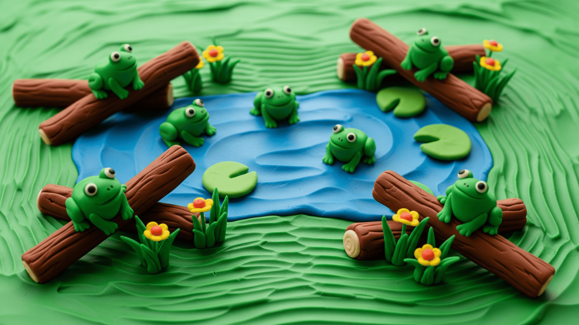 Playdough_Frog_Pond