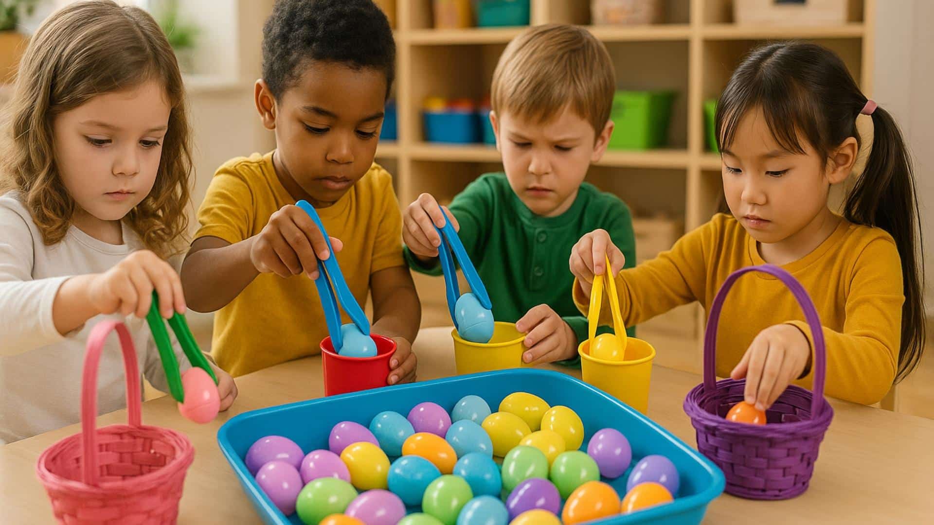 Scooping_Plastic_Eggs_with_Tongs