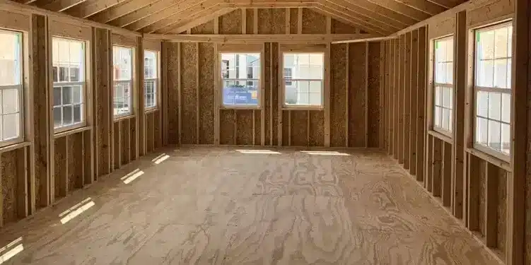 The all-important matter of shed flooring