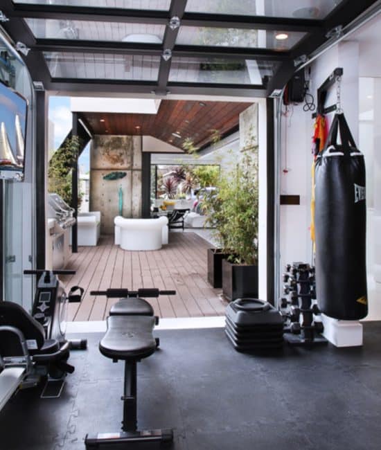 Transform Your Garage into a Stylish Home Gym