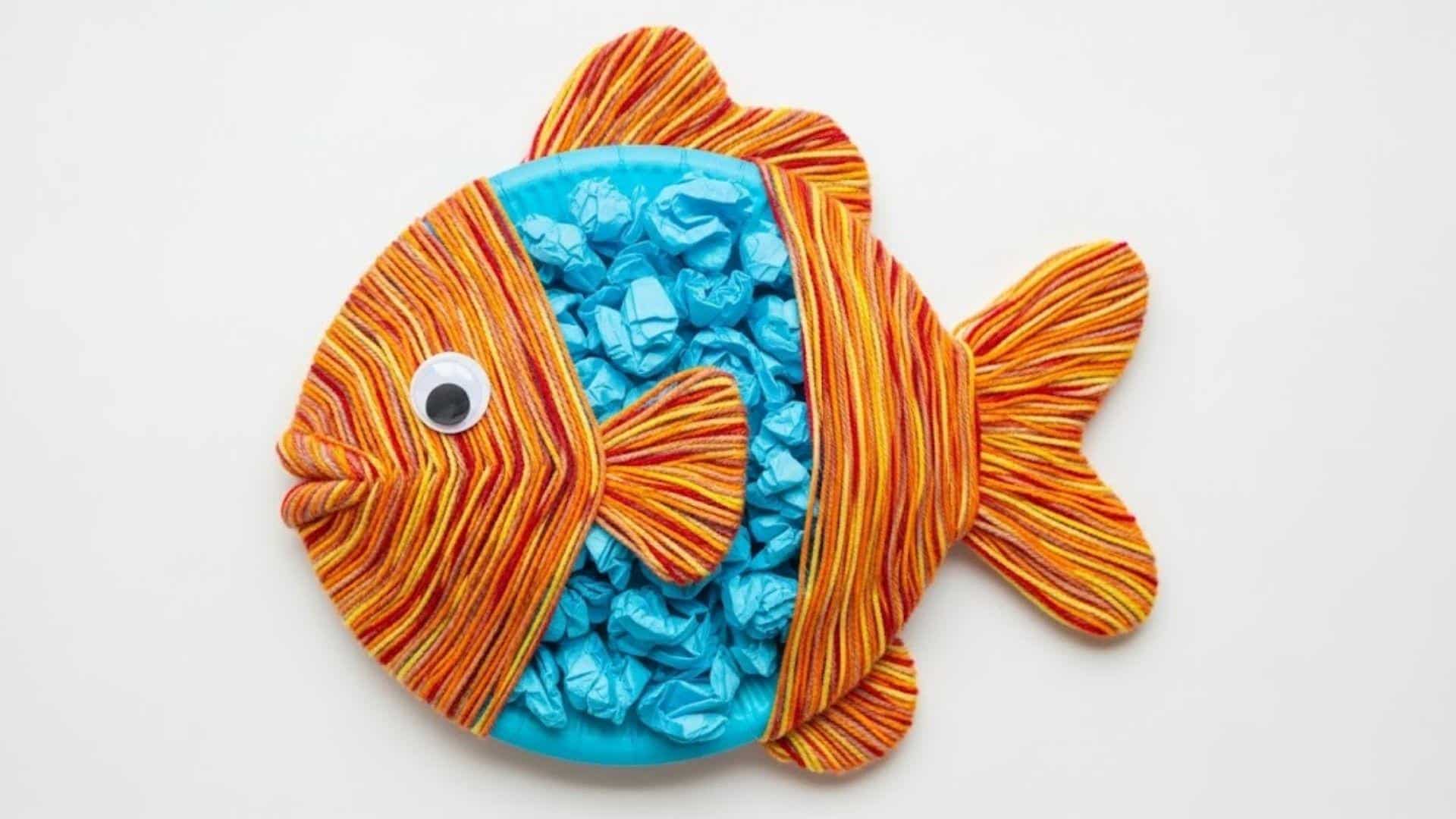 Yarn__Tissue_Plate_Fish
