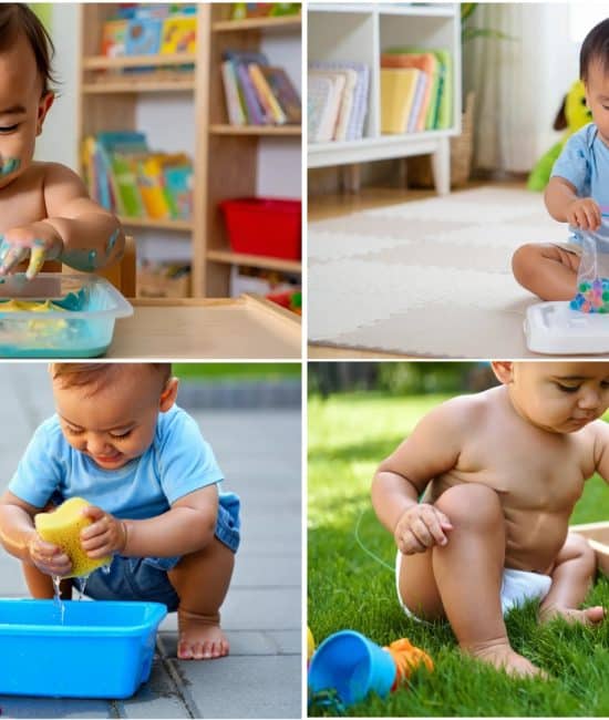 sensory activities for 1 year olds